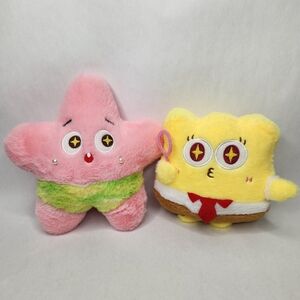 Super Soft SpongeBob & Patrick Star Plush Pair